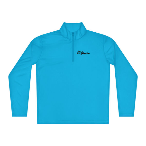 Quarter-zip pullover - Black Logo