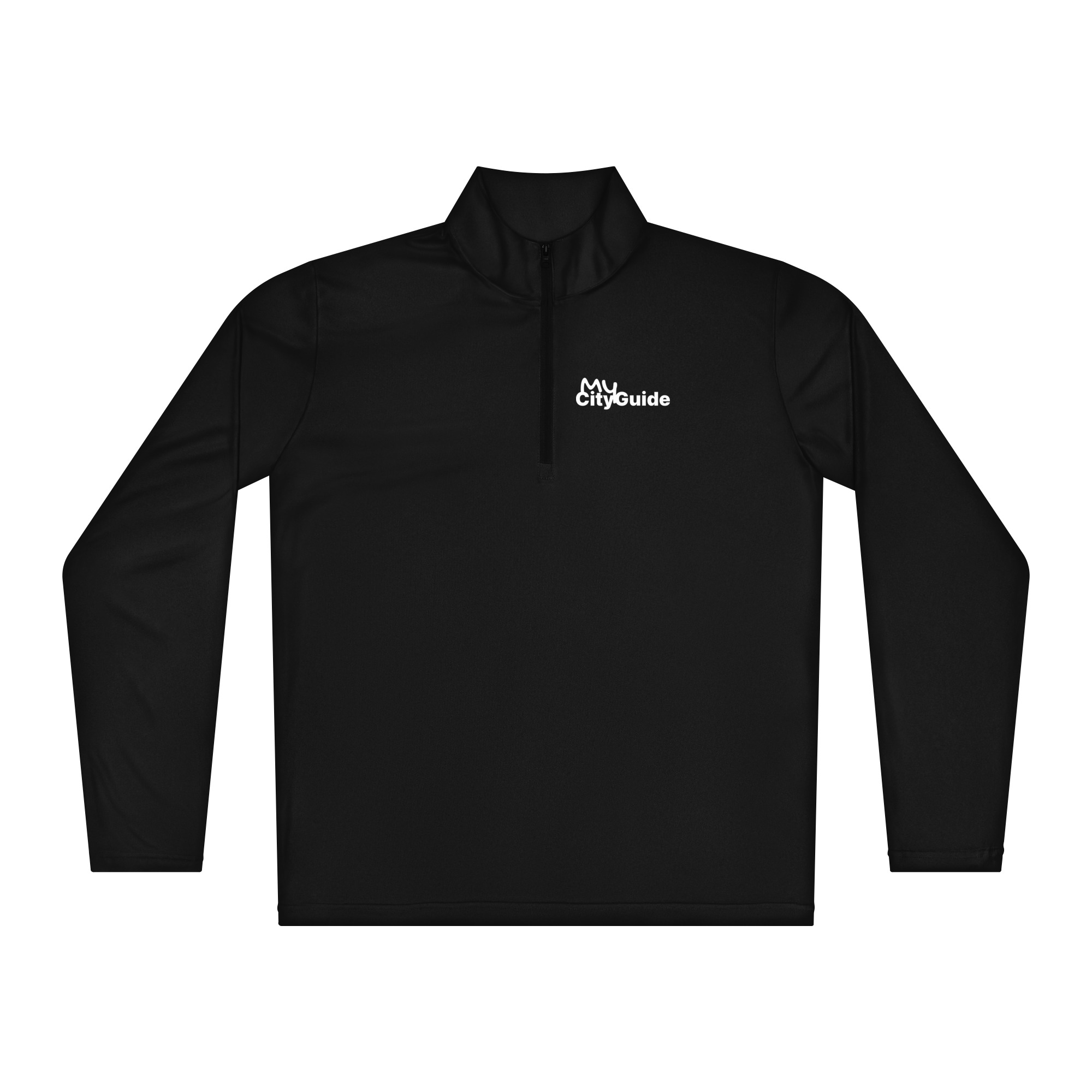 Quarter-zip pullover - White Logo
